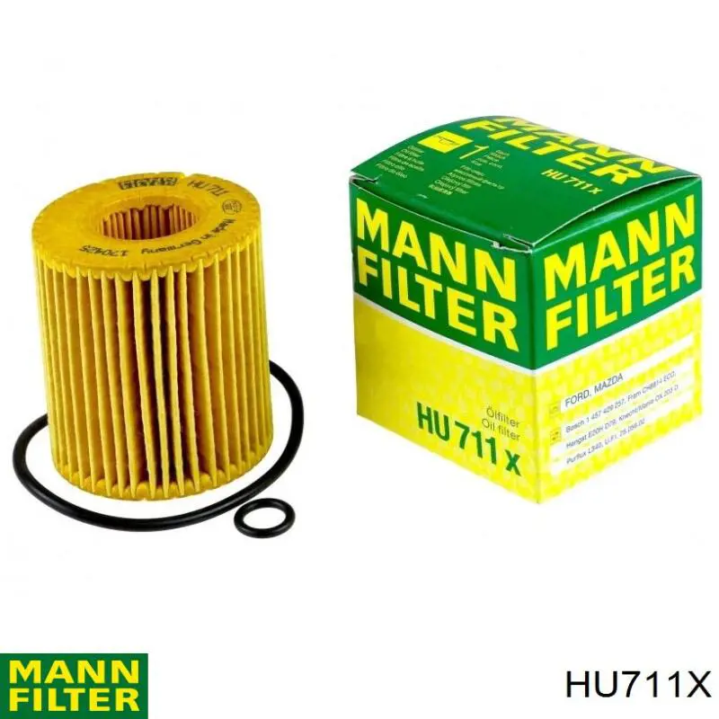 Filtro de óleo Mann-Filter HU711X preço, a partir de 7,38 USD