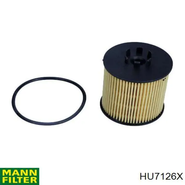 Filtro de óleo HU7126X Mann-Filter