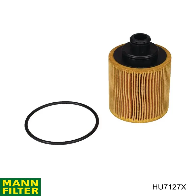 Filtro de óleo HU7127X Mann-Filter