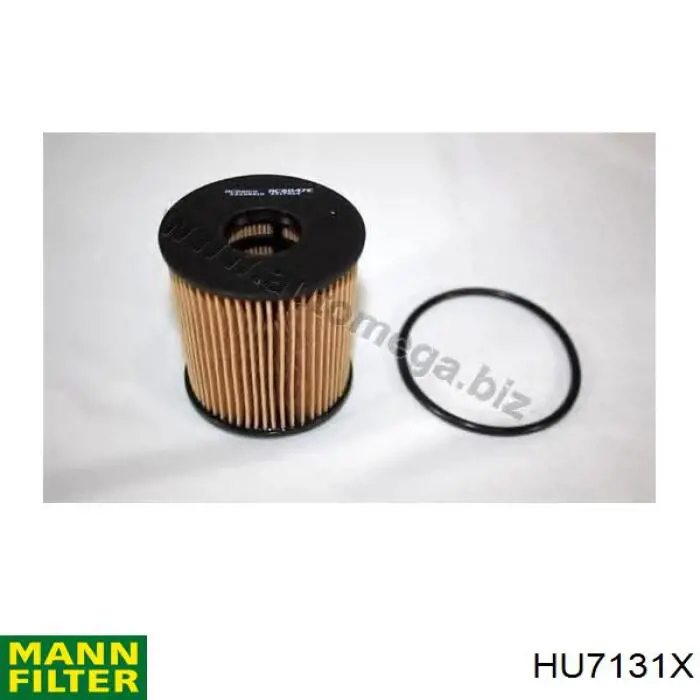 Filtro de óleo HU7131X Mann-Filter