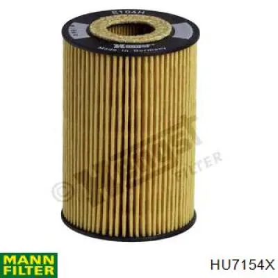 Filtro de óleo HU7154X Mann-Filter