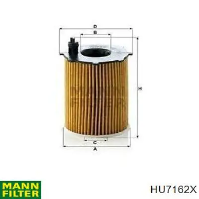 Compre HU7162X Mann-Filter Filtro de óleo