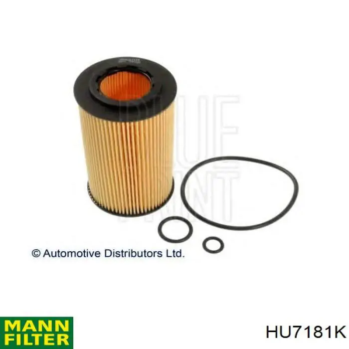 Filtro de óleo HU7181K Mann-Filter