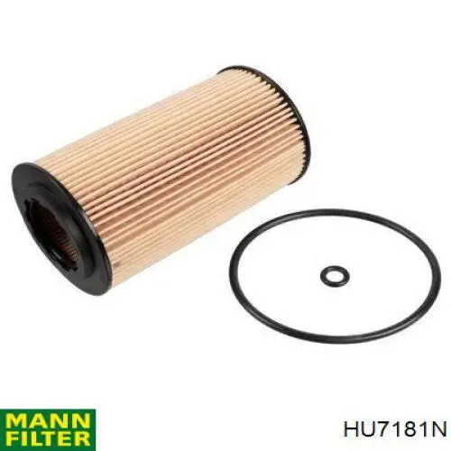 Filtro de óleo HU7181N Mann-Filter