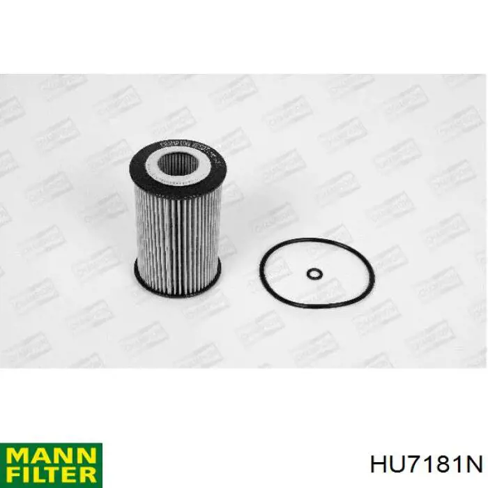 Filtro de óleo Mann-Filter HU7181N