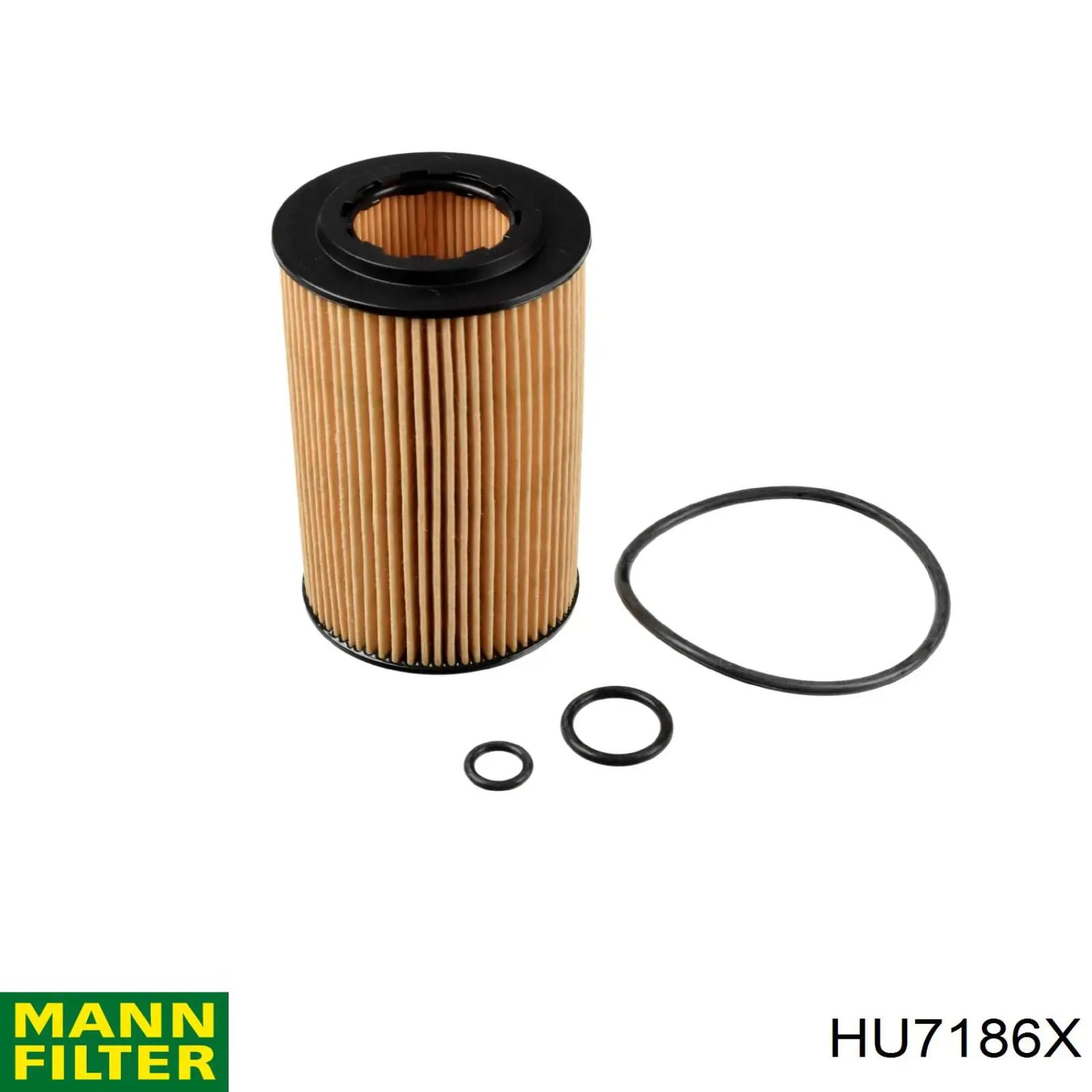 HU7186X Mann-Filter Filtro de óleo