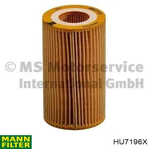 HU7196X Mann-Filter Filtro de óleo