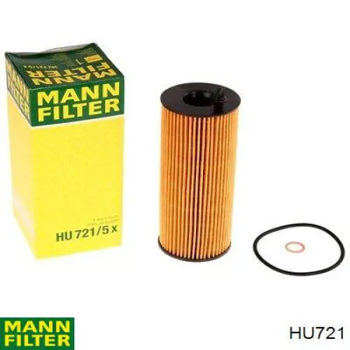 Filtro da Caixa Automática de Mudança HU721 Mann-Filter
