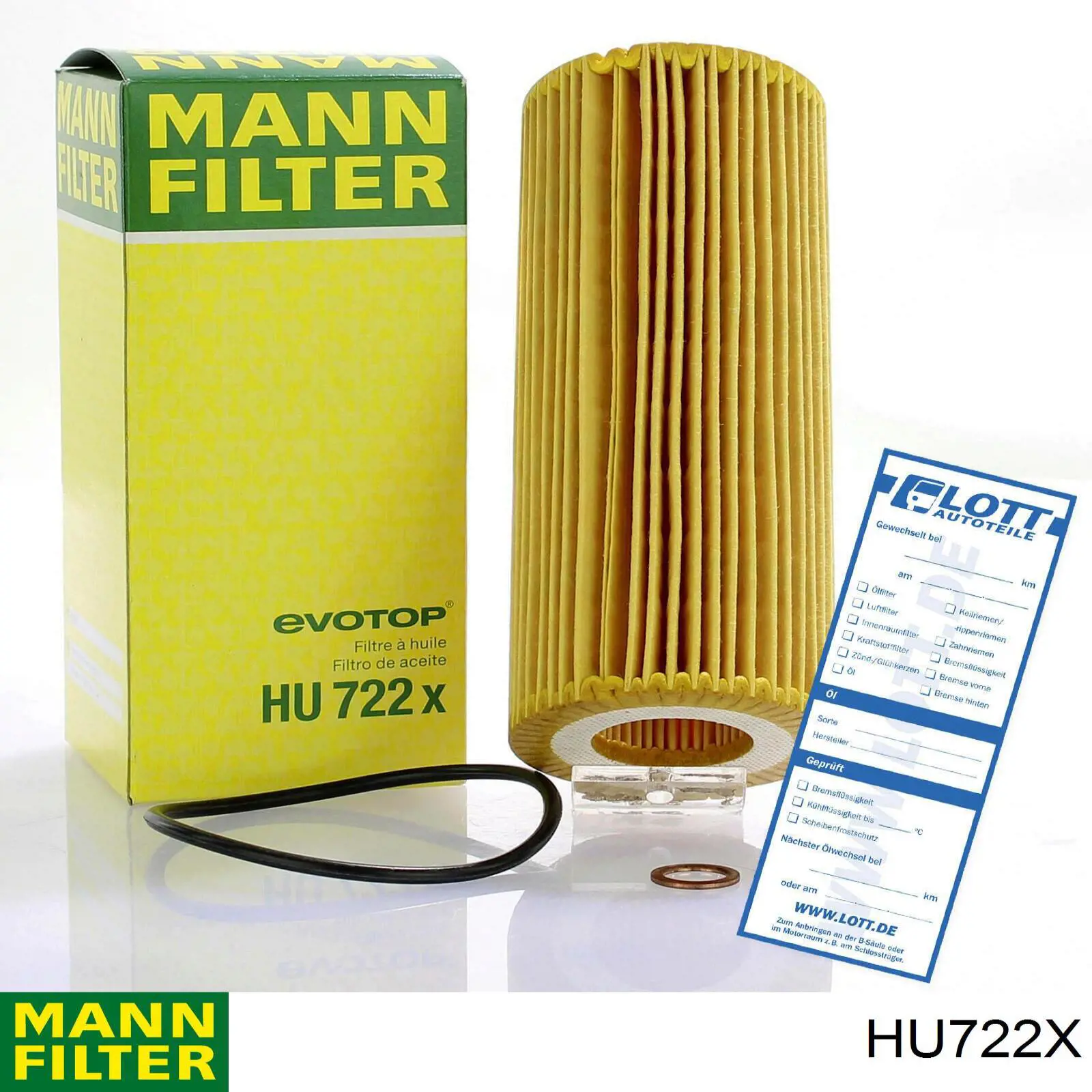Compre HU722X Mann-Filter Filtro de óleo