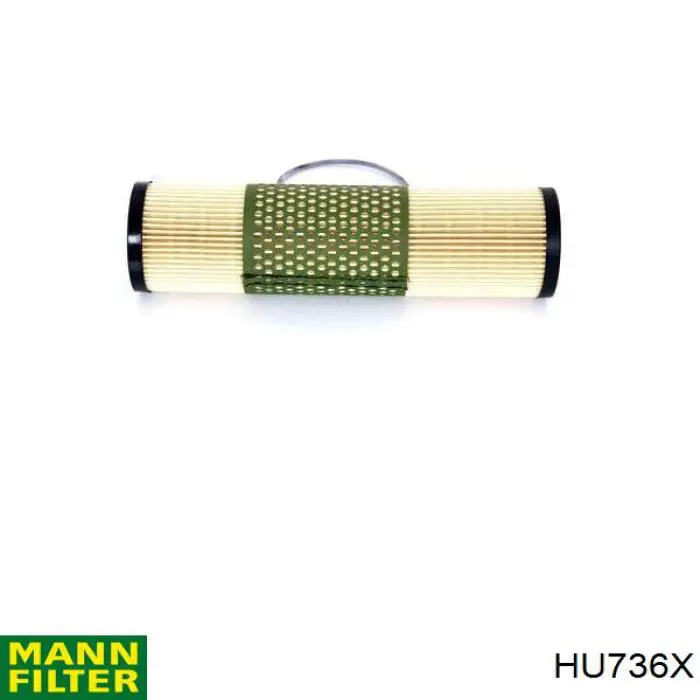 Filtro de óleo HU736X Mann-Filter