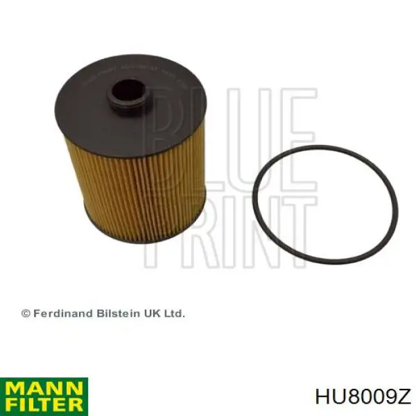 Filtro de óleo Mann-Filter HU8009Z