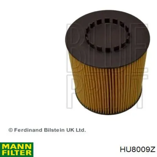 HU8009Z Mann-Filter Filtro de óleo