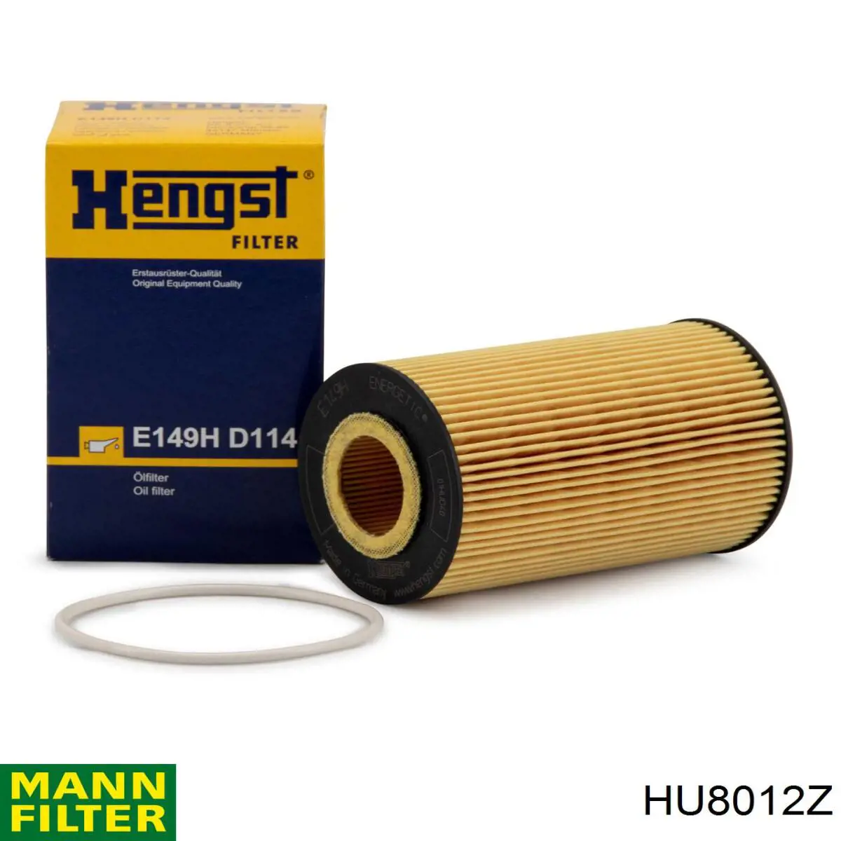 HU8012Z Mann-Filter Filtro de óleo