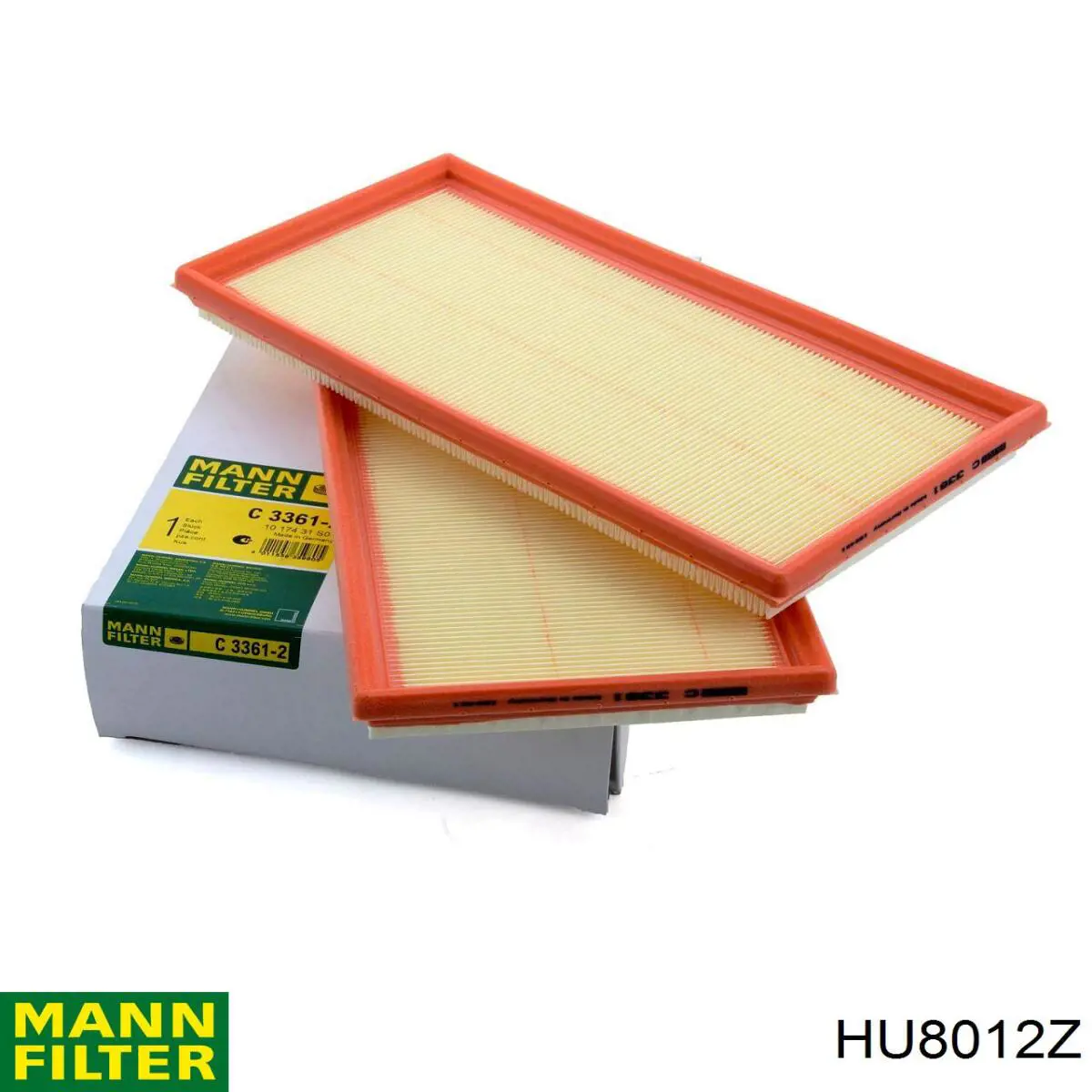 Filtro de óleo HU8012Z Mann-Filter