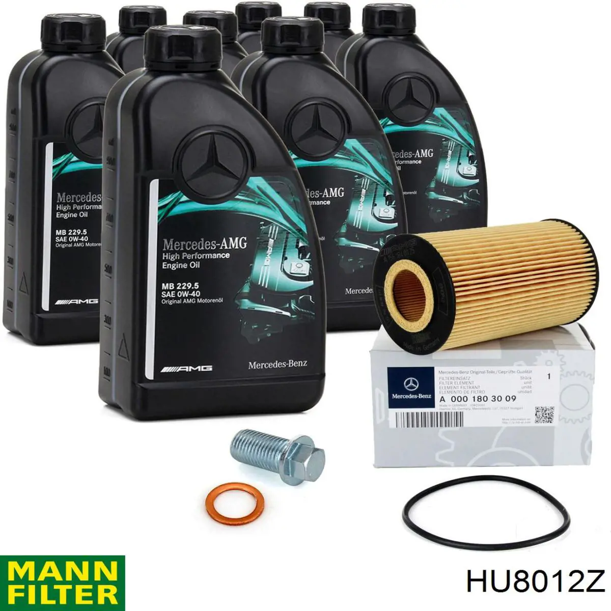Compre HU8012Z Mann-Filter Filtro de óleo