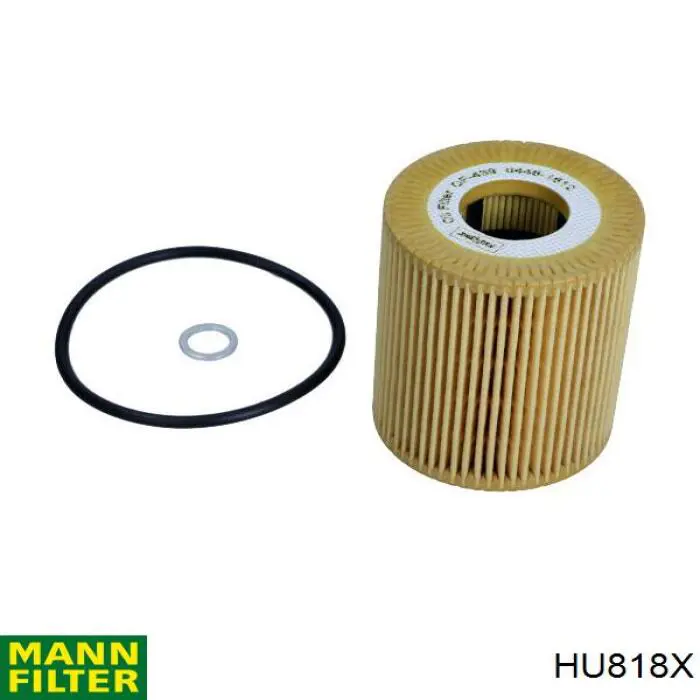 Filtro de óleo Mann-Filter HU818X preço, a partir de 7,95 EUR