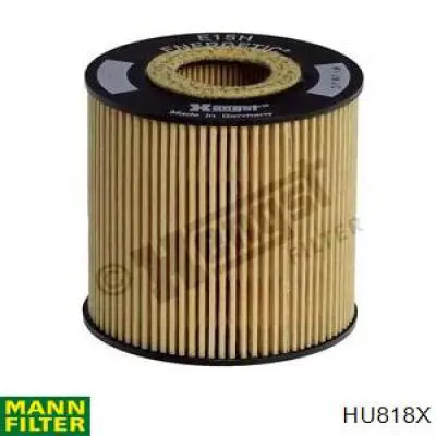 Filtro de óleo HU818X Mann-Filter