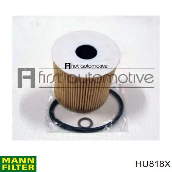 Filtro de óleo HU818X Mann-Filter