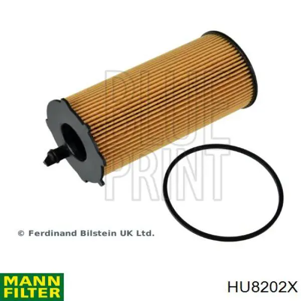 HU8202X Mann-Filter Filtro de óleo