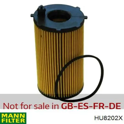 Filtro de óleo Mann-Filter HU8202X preço, a partir de 13,89 USD