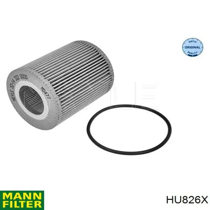 HU826X Mann-Filter Filtro de óleo