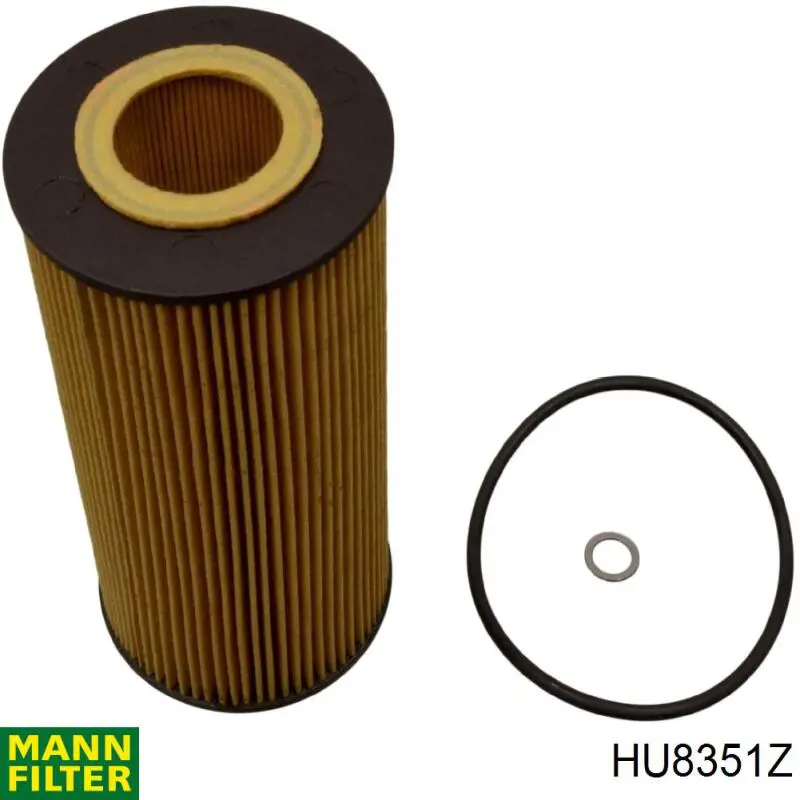 HU8351Z Mann-Filter Filtro de óleo