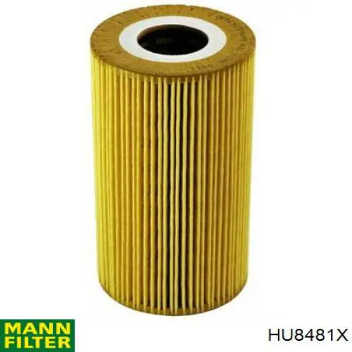 Filtro de óleo Mann-Filter HU8481X