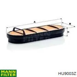 HU9003Z Mann-Filter Filtro de óleo