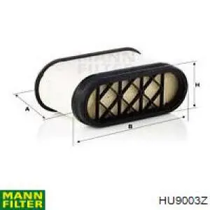 Filtro de óleo HU9003Z Mann-Filter