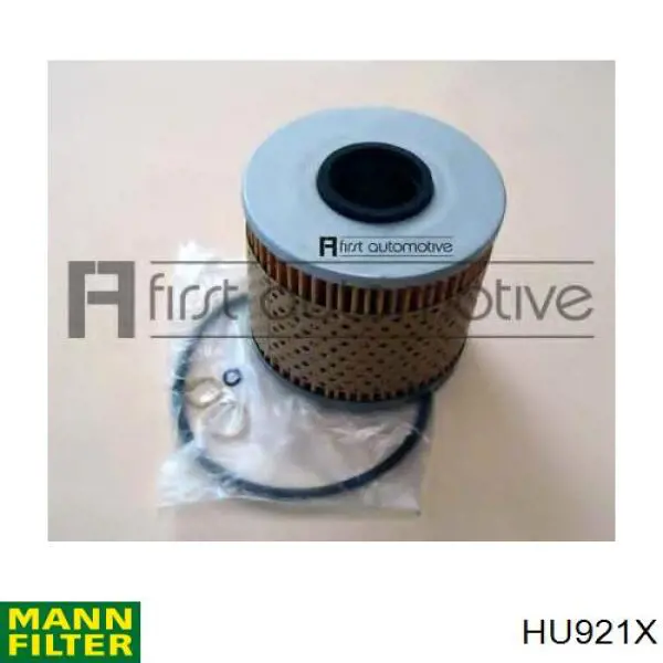 HU921X Mann-Filter Filtro de óleo