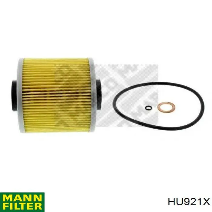 Filtro de óleo Mann-Filter HU921X preço, a partir de 7,45 USD