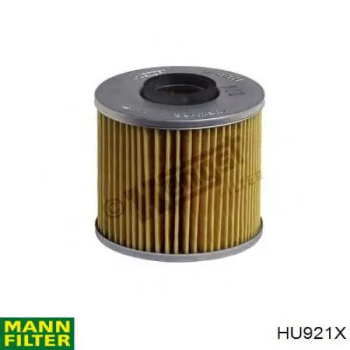 HU921X Mann-Filter Filtro de óleo