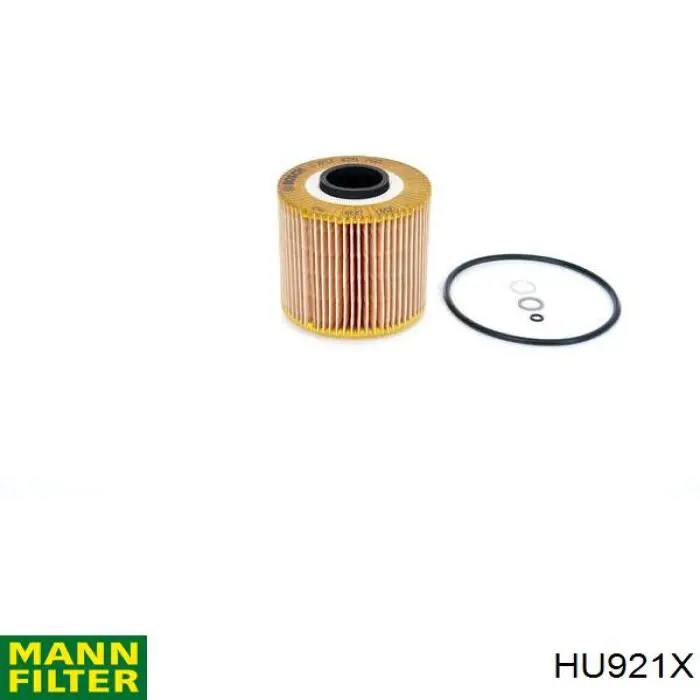 Filtro de óleo HU921X Mann-Filter