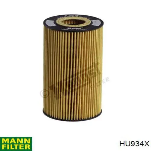 HU934X Mann-Filter Filtro de óleo