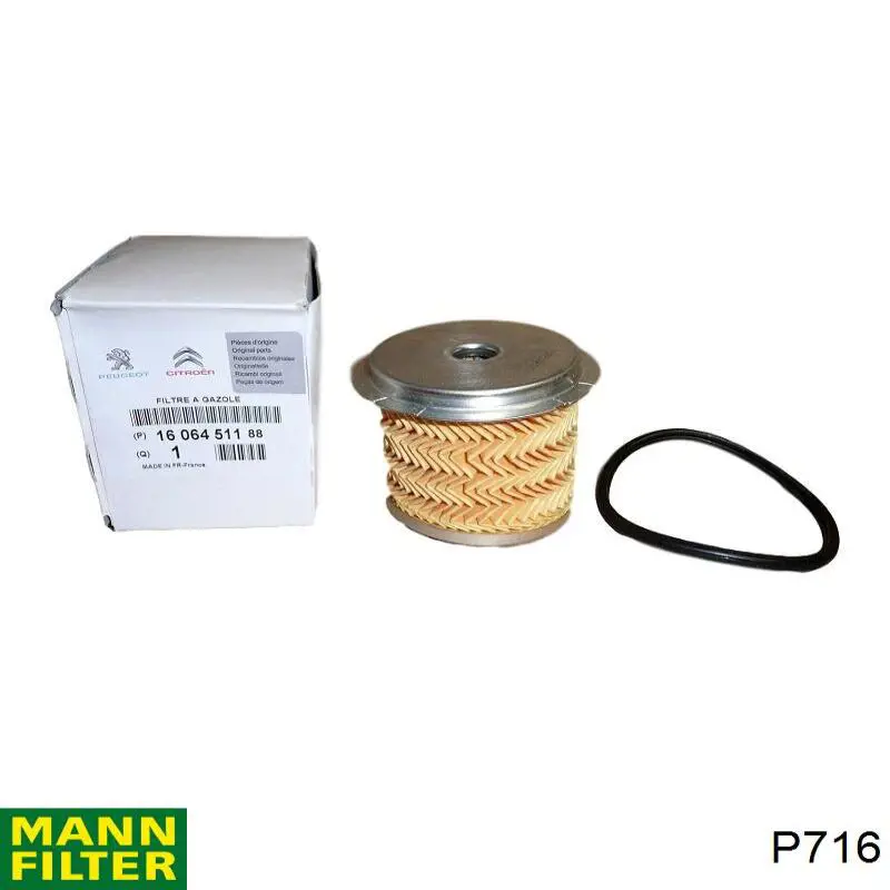 Compre P716 Mann-Filter Filtro de combustível