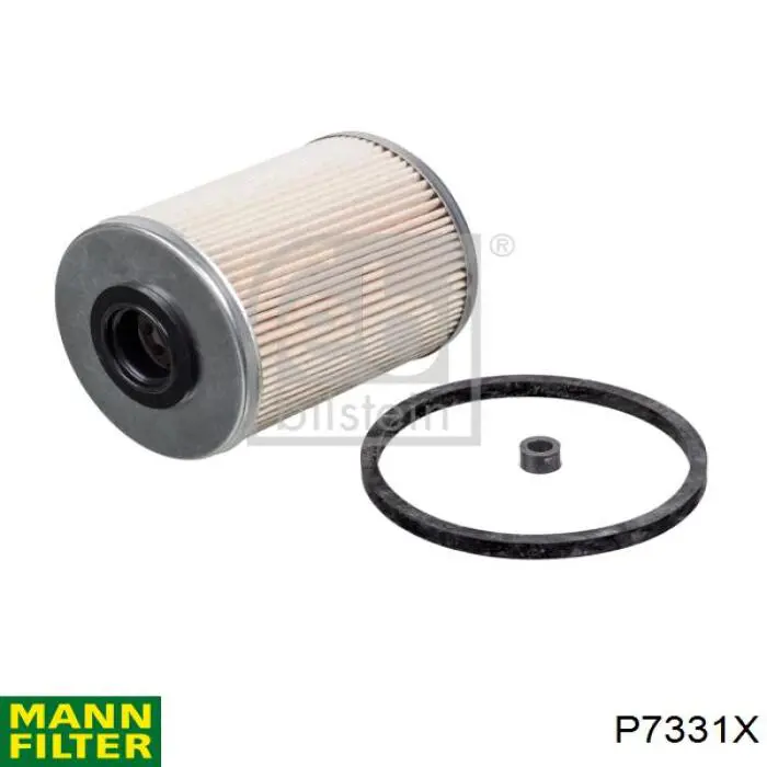 P7331X Mann-Filter Filtro de combustível