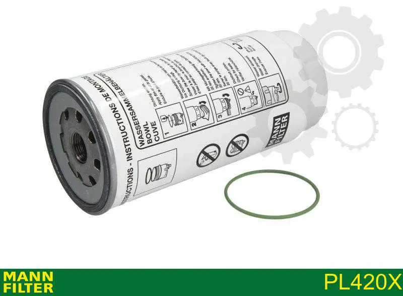 Filtro de combustível Mann-Filter PL420X preço, a partir de 23,55 USD