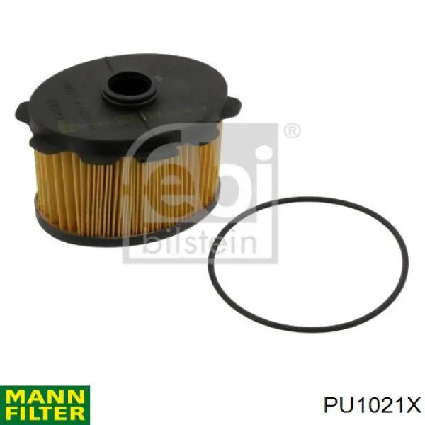 PU1021X Mann-Filter Filtro de combustível