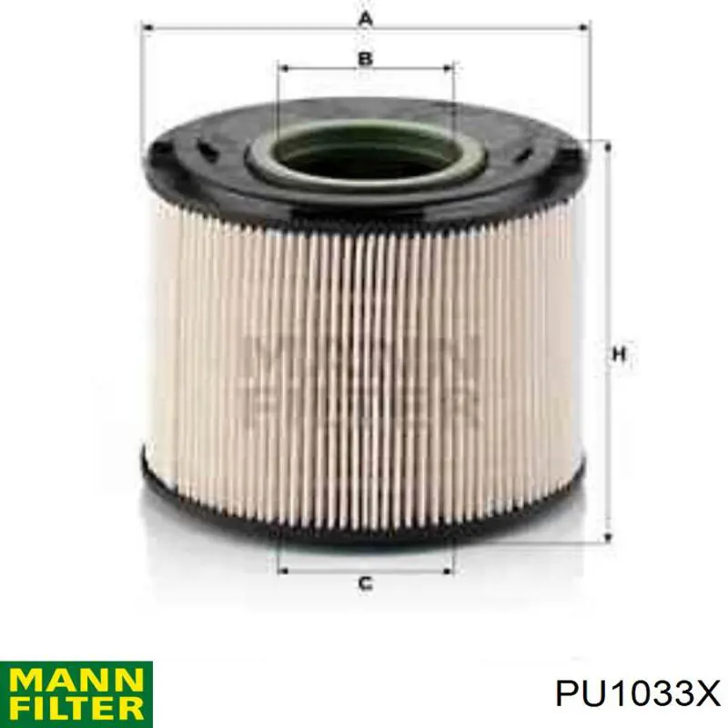 Filtro de combustível Mann-Filter PU1033X preço, a partir de 26,94 USD