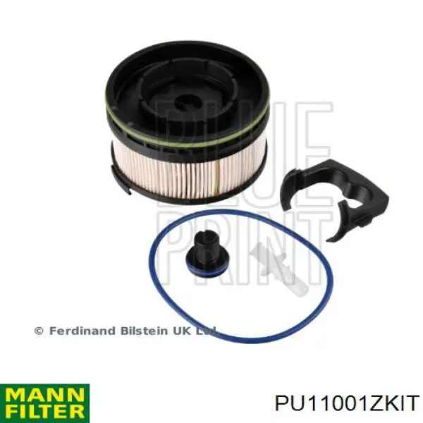 Filtro de combustível PU11001ZKIT Mann-Filter