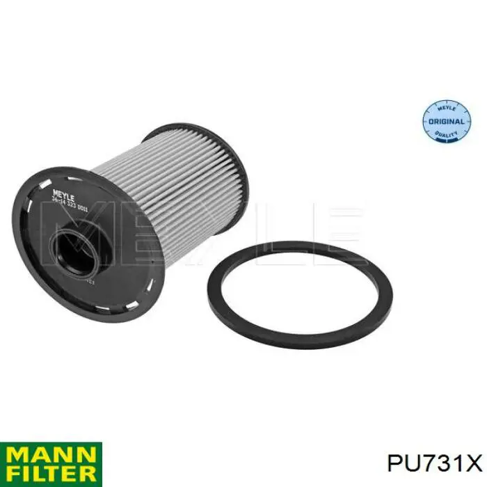 Compre PU731X Mann-Filter Filtro de combustível