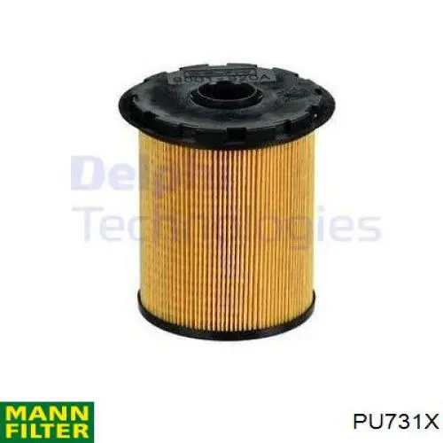 Filtro de combustível PU731X Mann-Filter