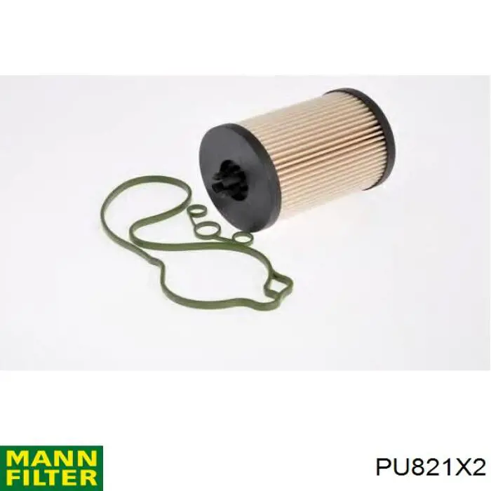 PU821X2 Mann-Filter Filtro de combustível