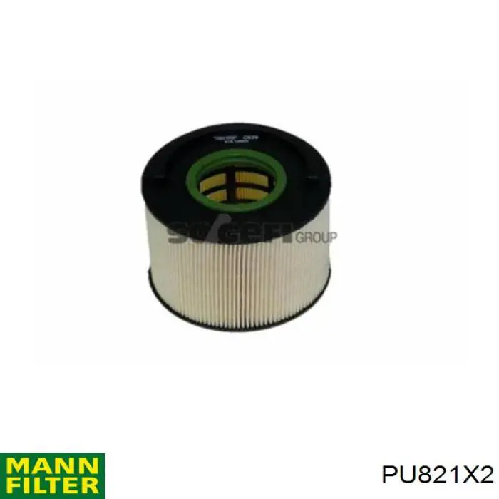 Filtro de combustível PU821X2 Mann-Filter