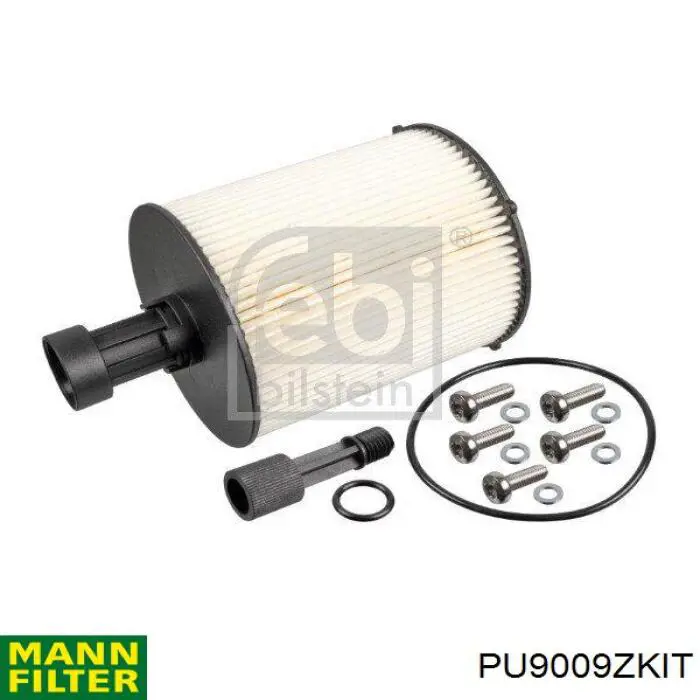 Filtro de combustível PU9009ZKIT Mann-Filter