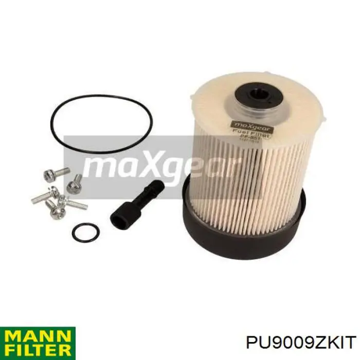 Compre PU9009ZKIT Mann-Filter Filtro de combustível
