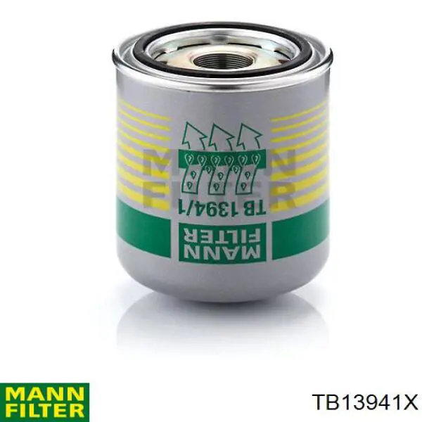 TB13941X Mann-Filter Filtro de secador de ar (separador de umidade e óleo) (TRUCK)