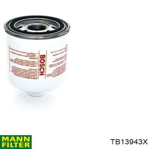 Compre TB13943X Mann-Filter Filtro de secador de ar (separador de umidade e óleo) (TRUCK)
