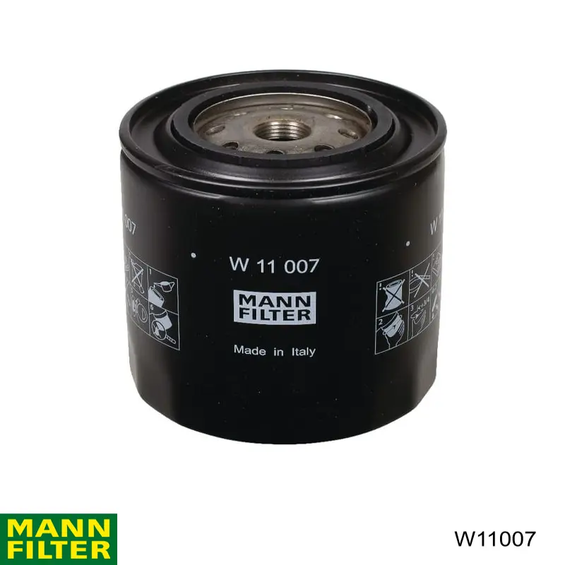 Filtro de óleo Mann-Filter W11007 preço, a partir de 18,01 USD