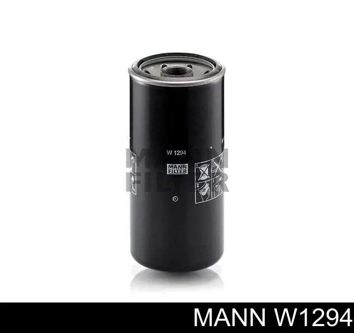 Filtro de óleo Mann-Filter W1294 preço, a partir de 33,92 USD